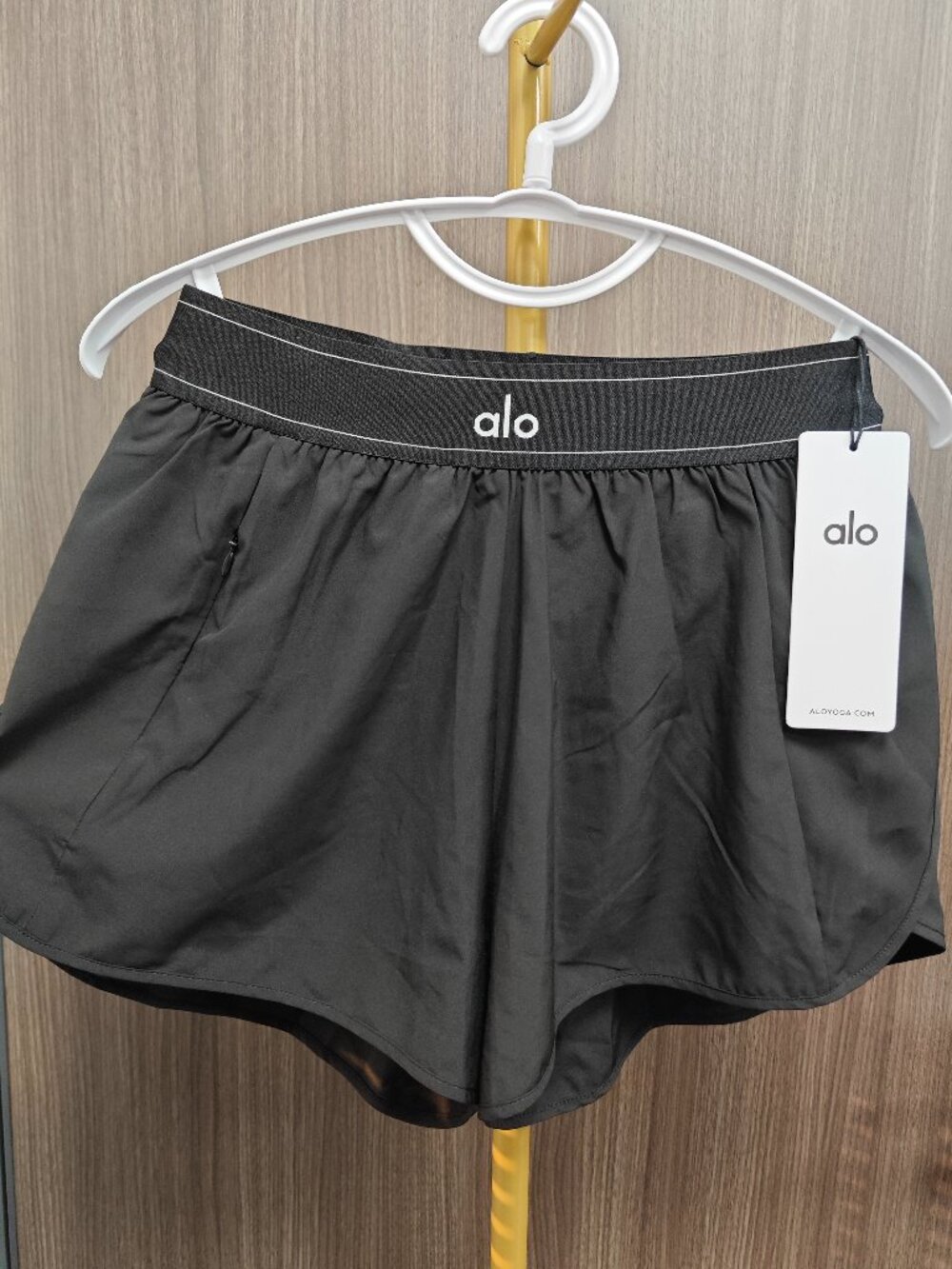 Women's Match Point Short Black 🖤ALO Yoga NWT🏷️ High-Cut Athletic Shorts